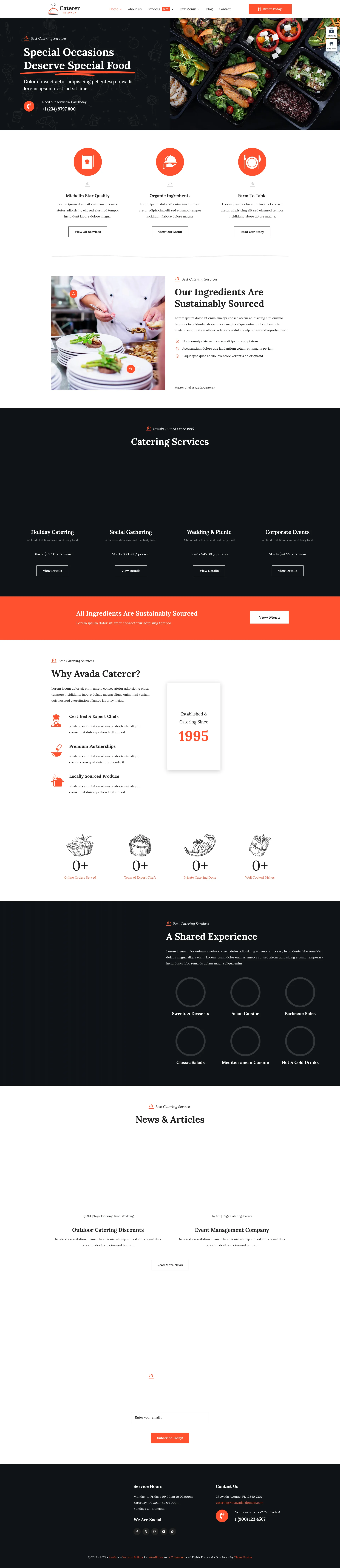 Professional Catering Services Preview