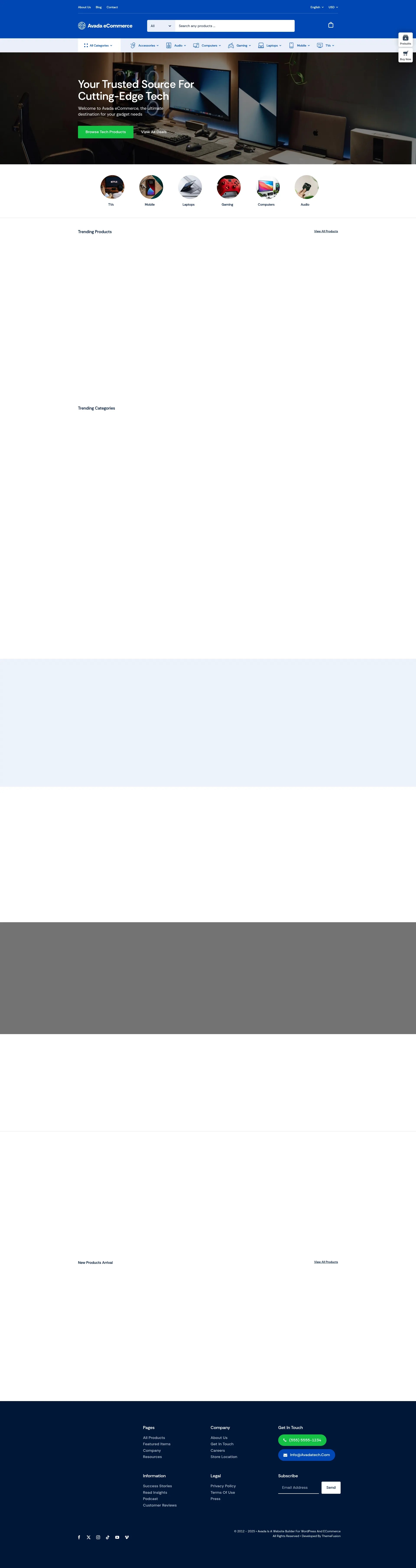 Modern E-Commerce Store Preview