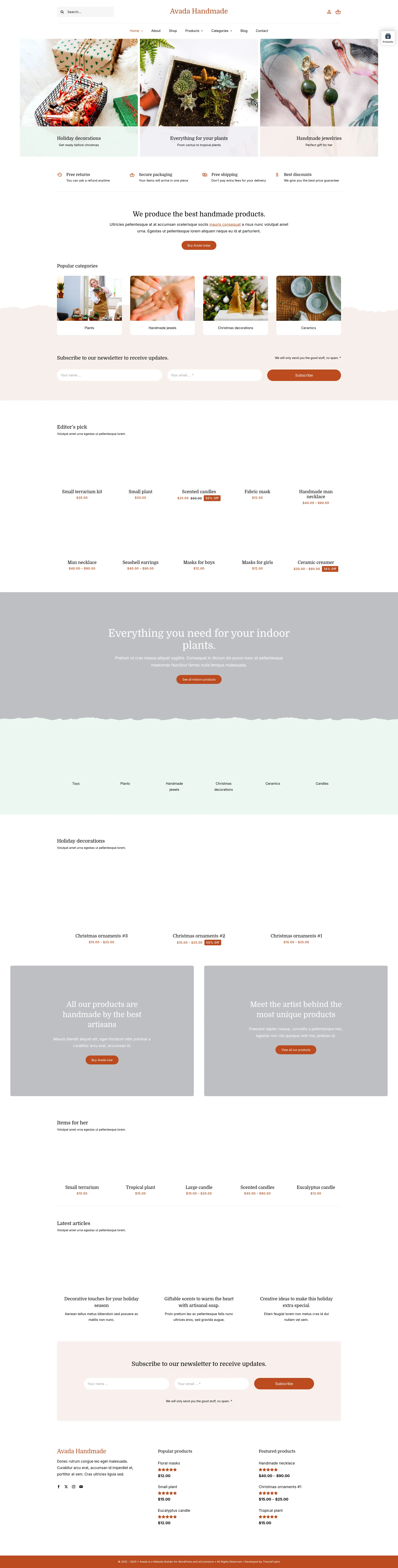 RetailPro Handmade Preview