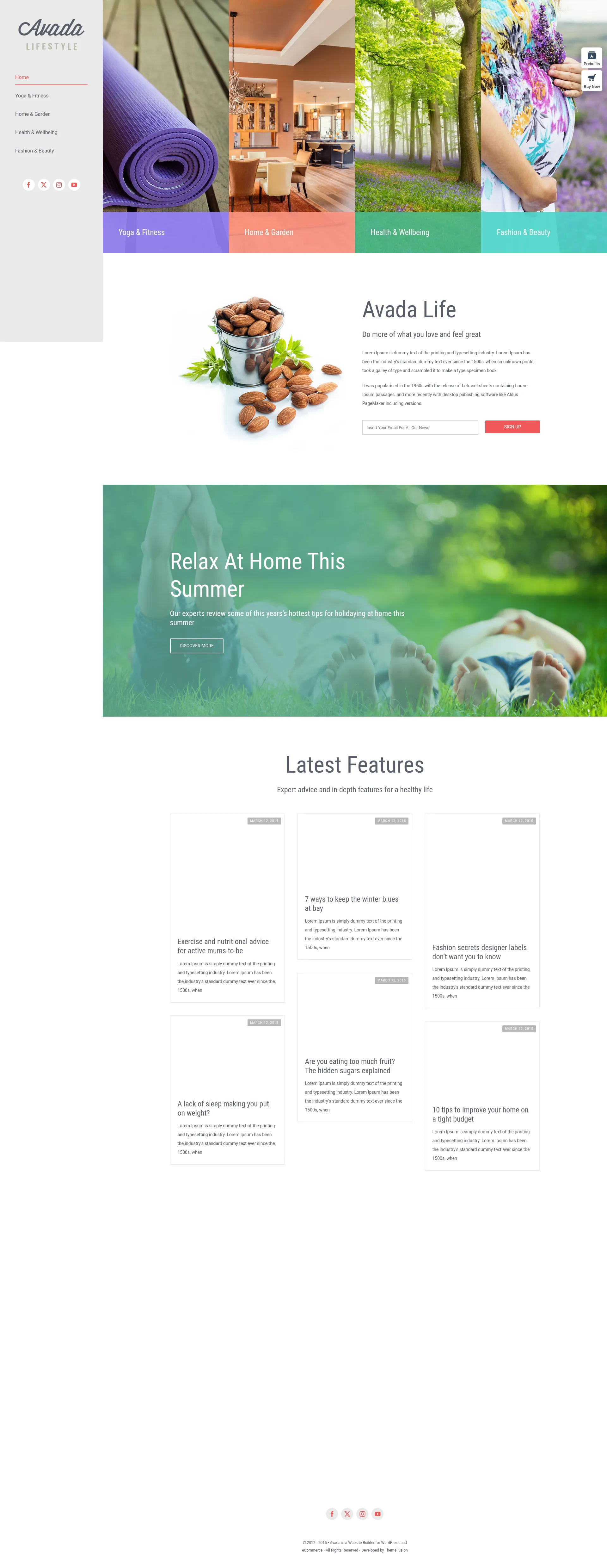 Lifestyle Blog & Magazine Preview