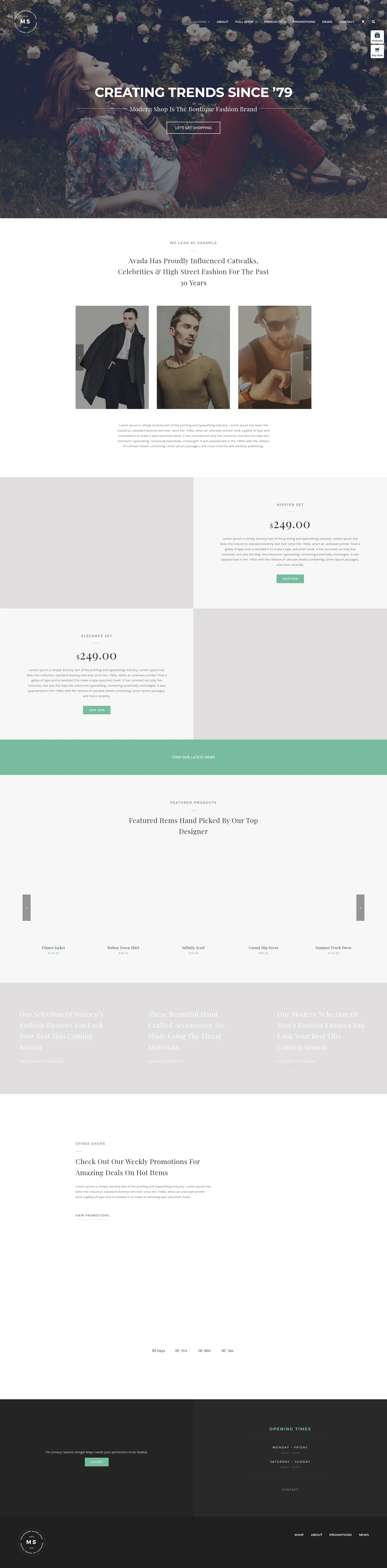 Modern E-Commerce Store Pro Preview