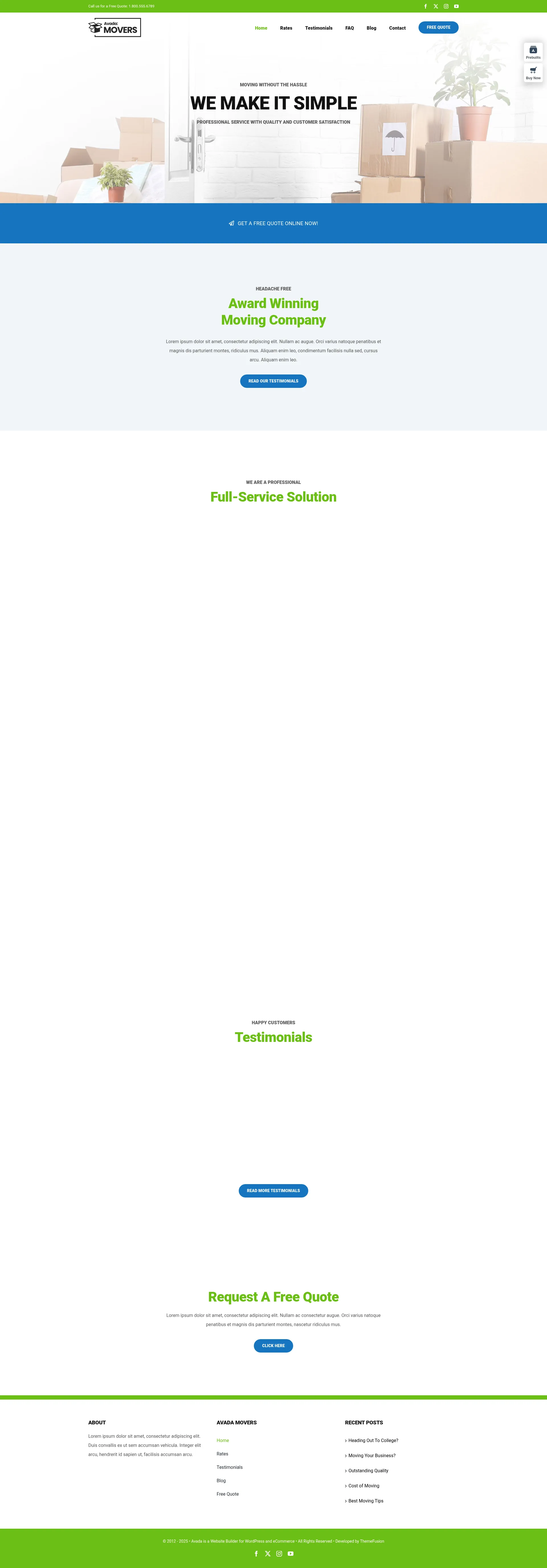 Moving & Relocation Services Preview