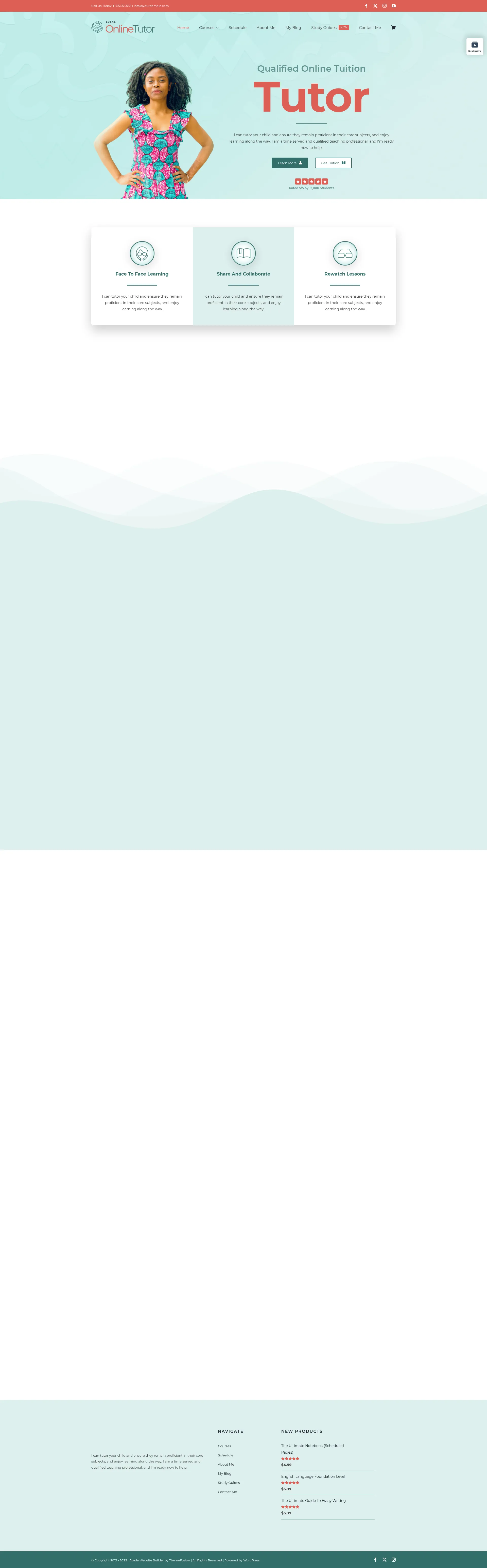 Private Tutoring & Education Preview