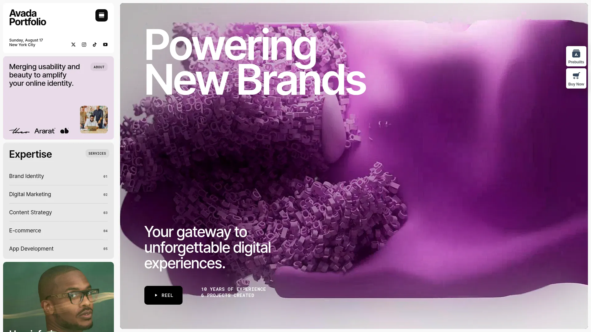 Professional Portfolio Showcase Preview