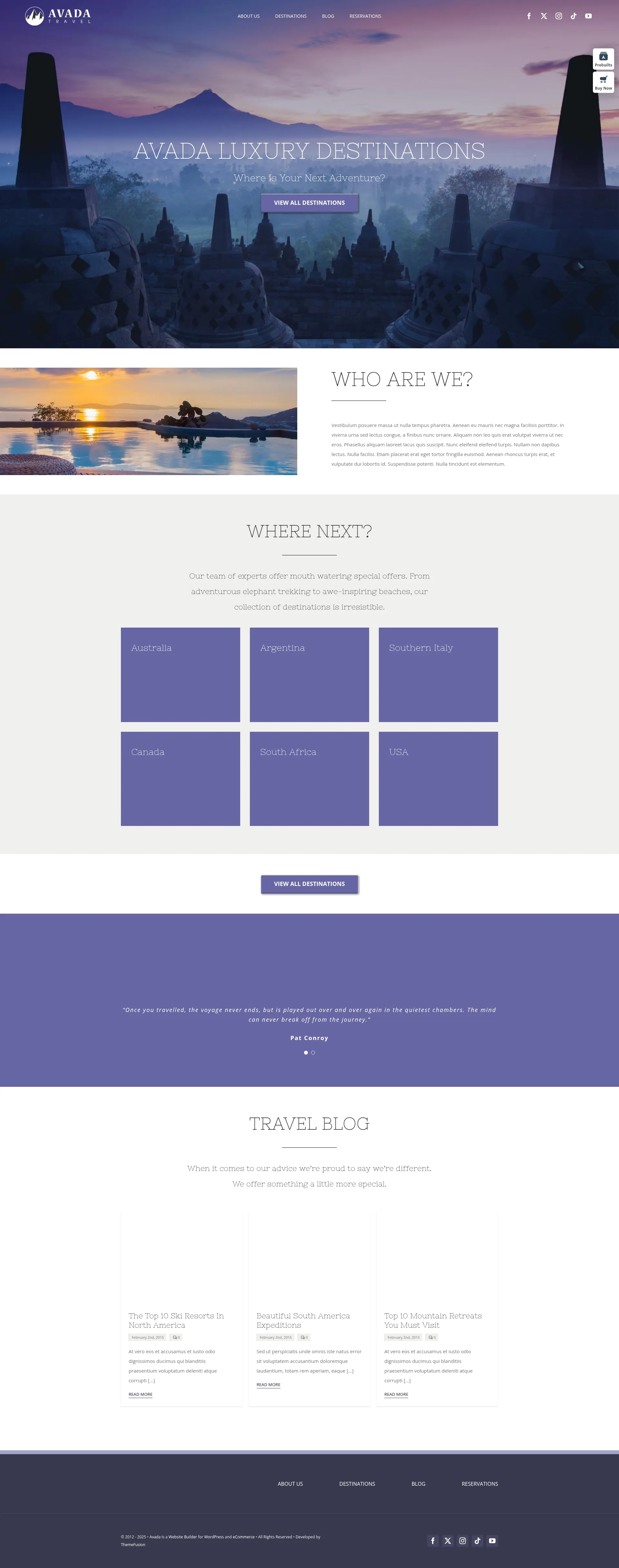 Destinations Travel Co. Preview