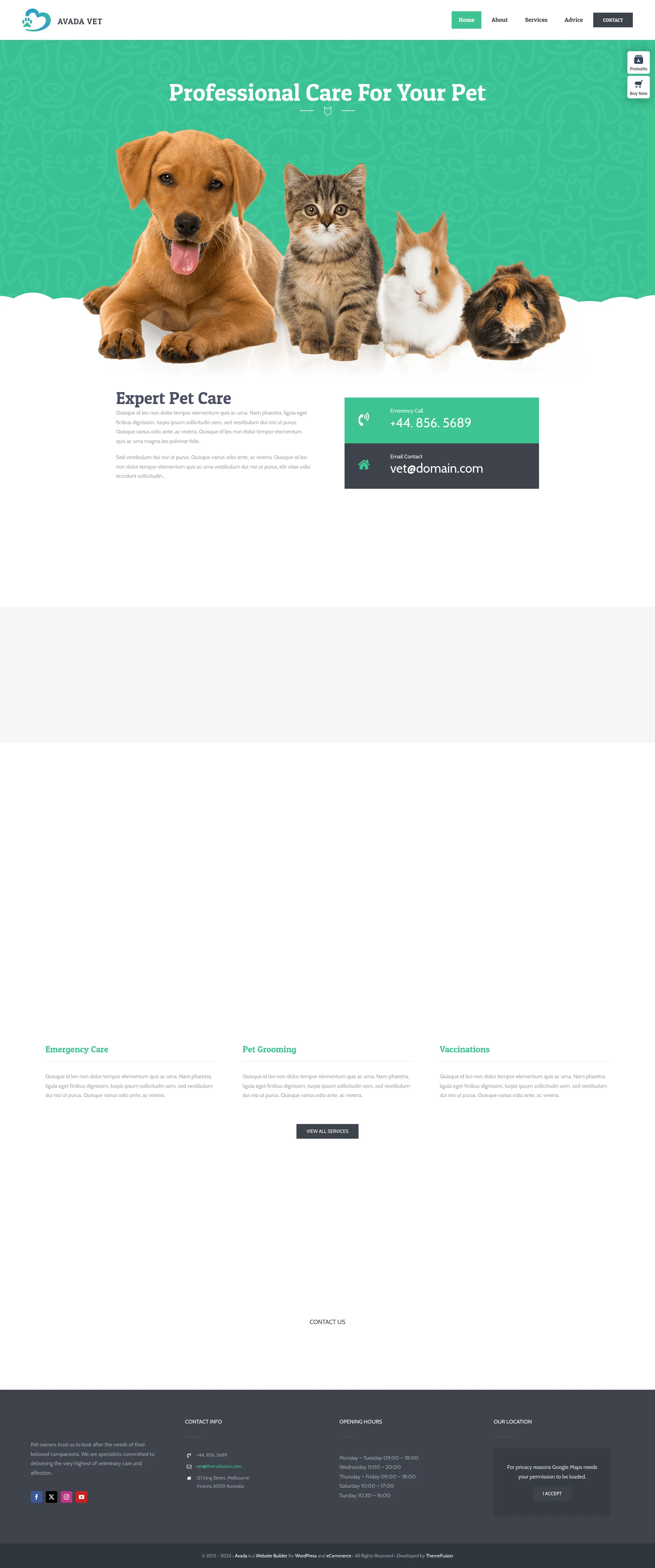 Veterinary Clinic & Animal Care Preview