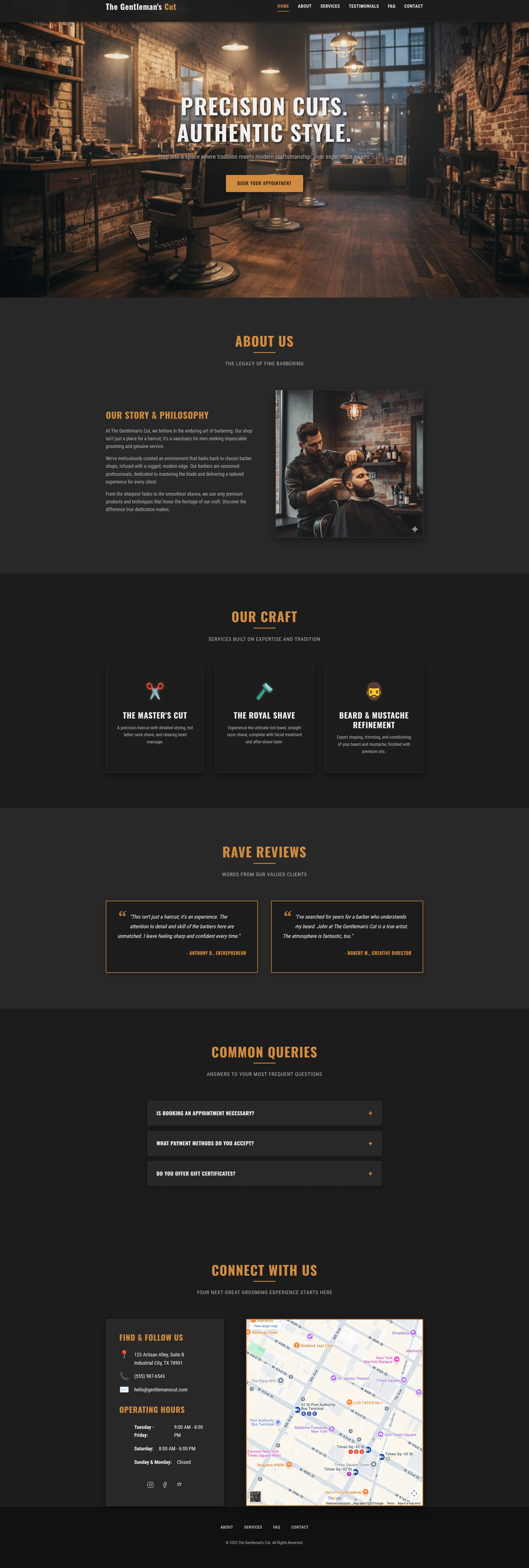 The Gentleman's Cut Preview