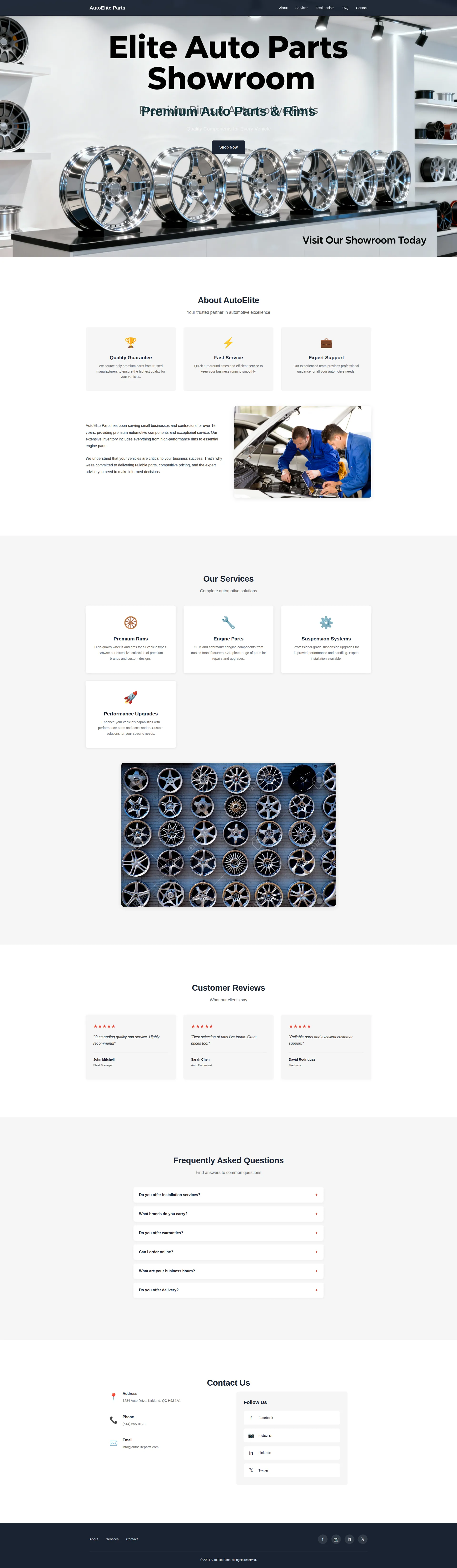 Auto Sales & Car Dealership Preview