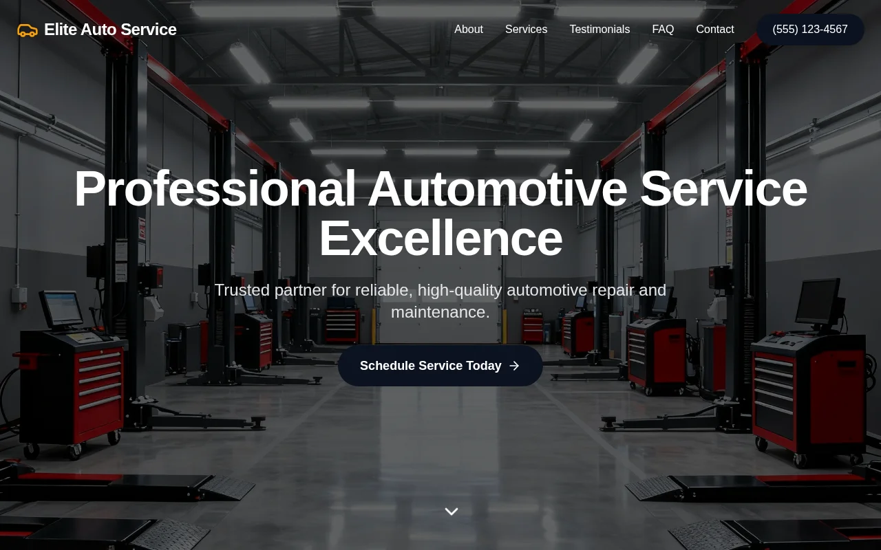 Elite Auto Service Preview