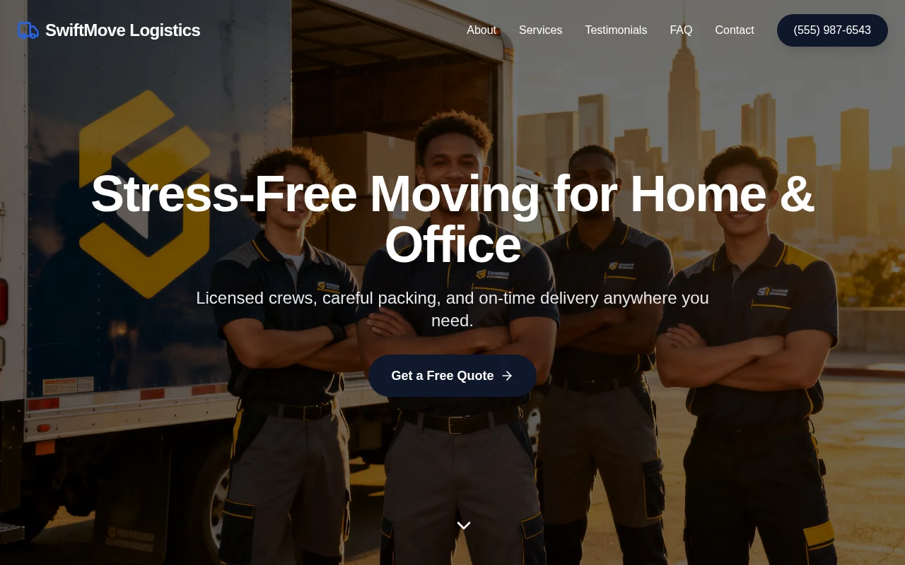 SwiftMove Logistics Preview