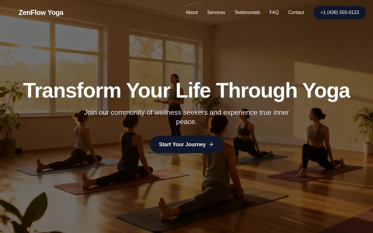 ZenFlow Yoga Preview