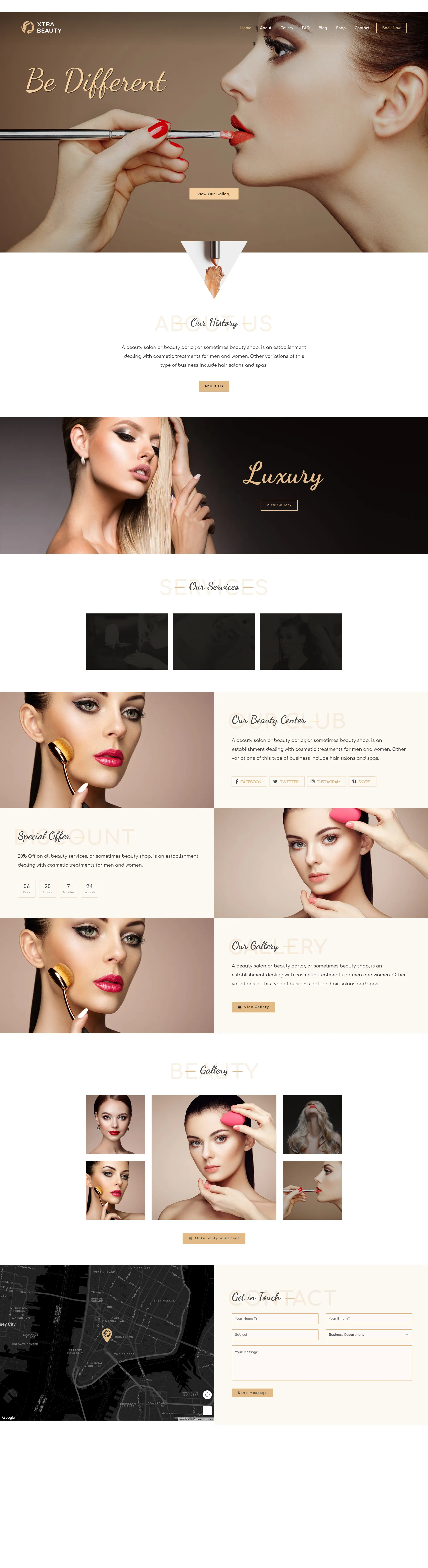 Contemporary Beauty Salon Preview