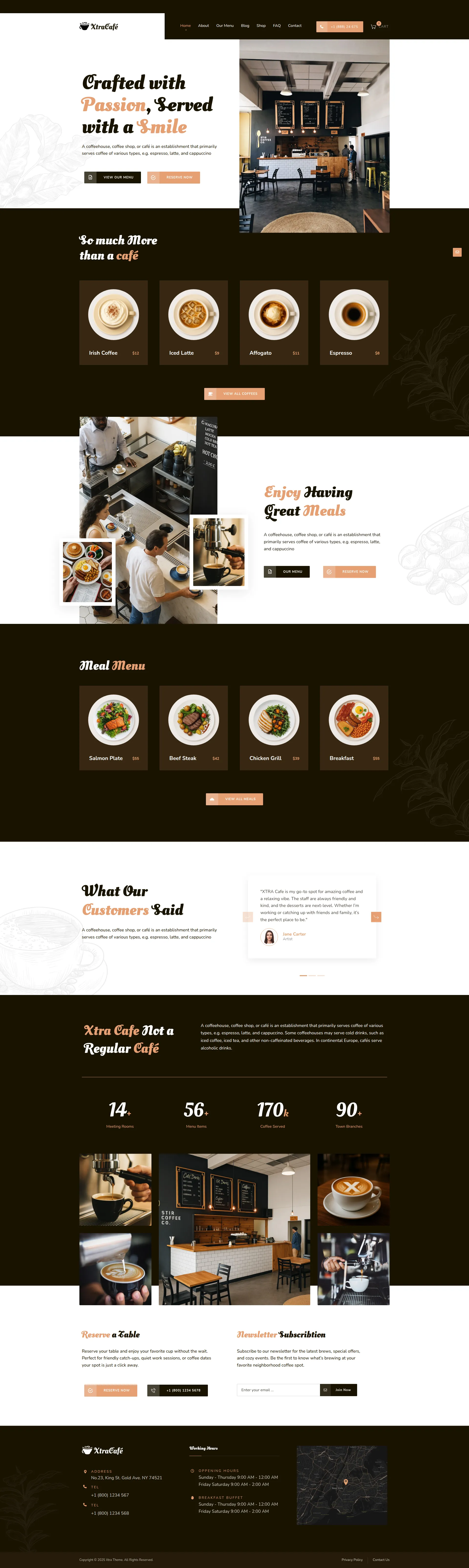 Cozy Cafe & Coffee Shop Preview