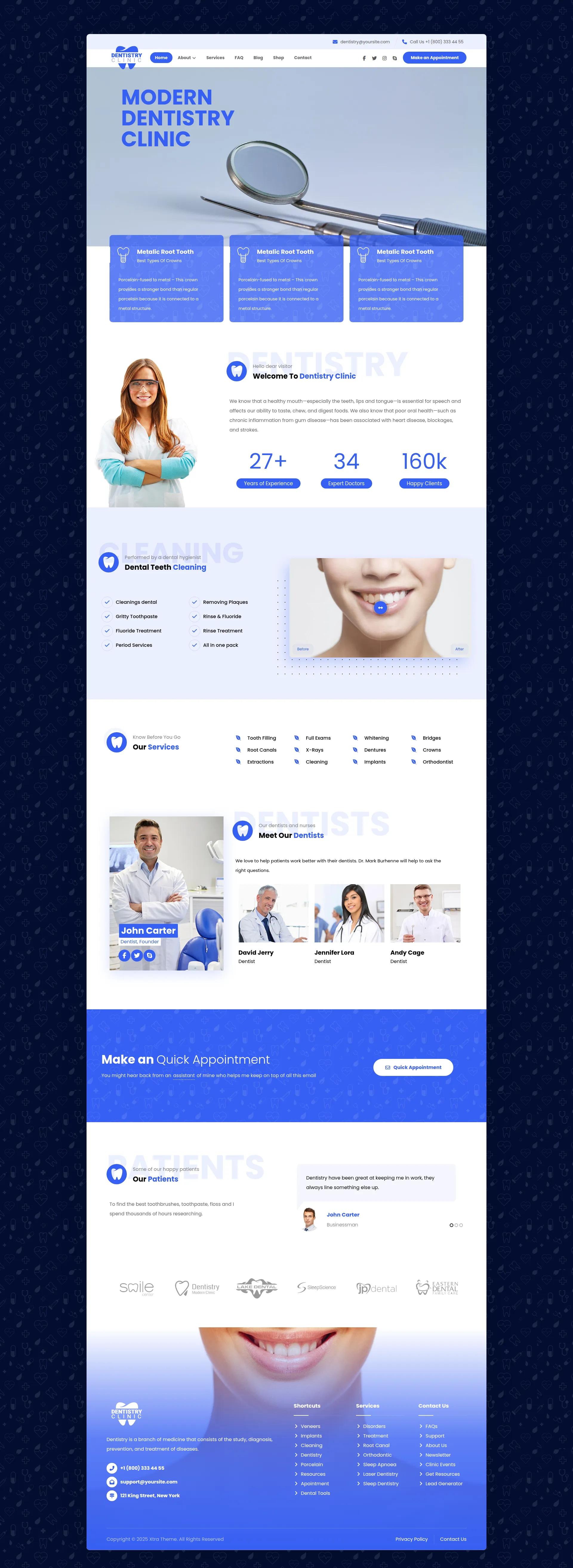 Dental Clinic & Dentistry Services Preview