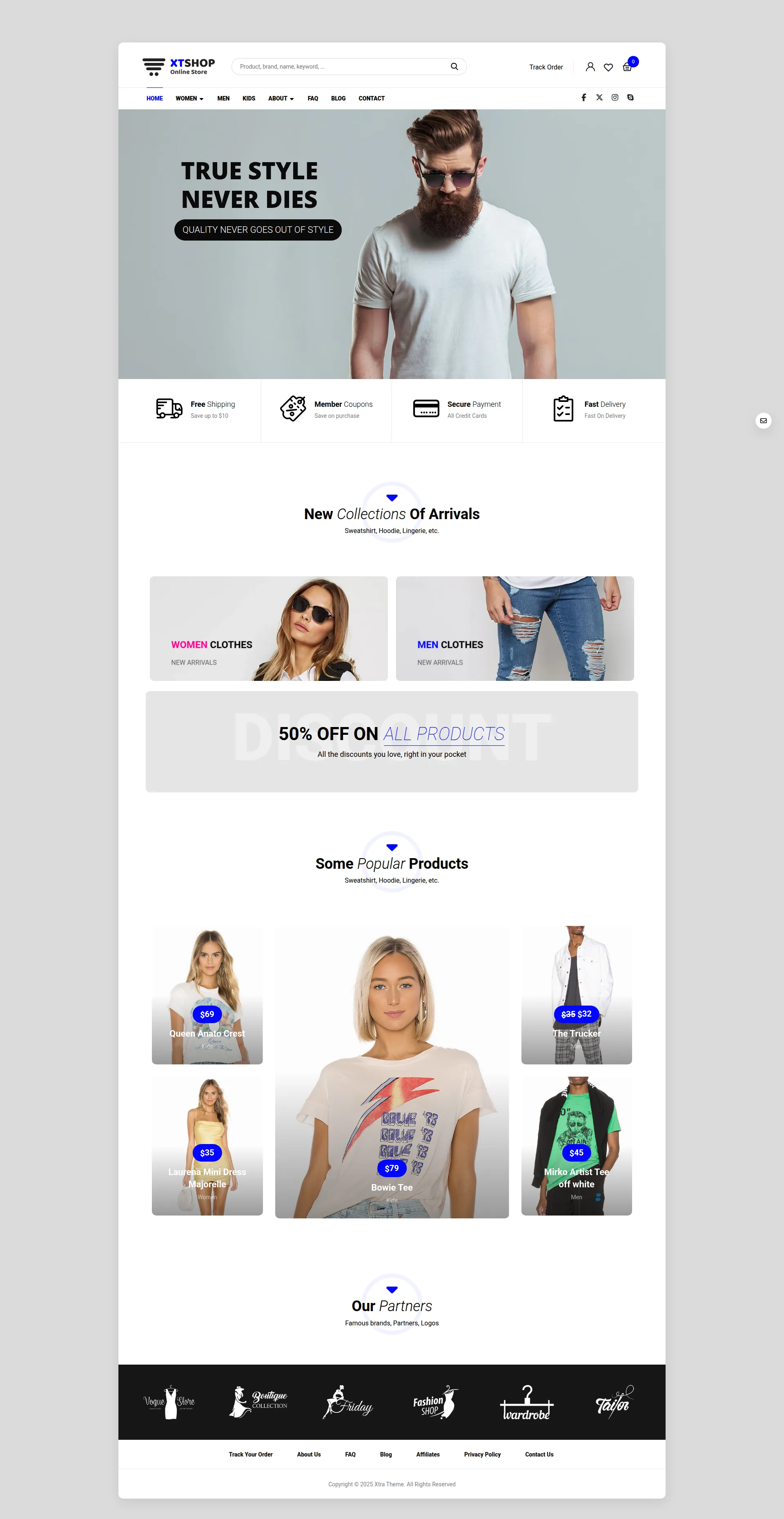 Fashion Boutique & Clothing Preview