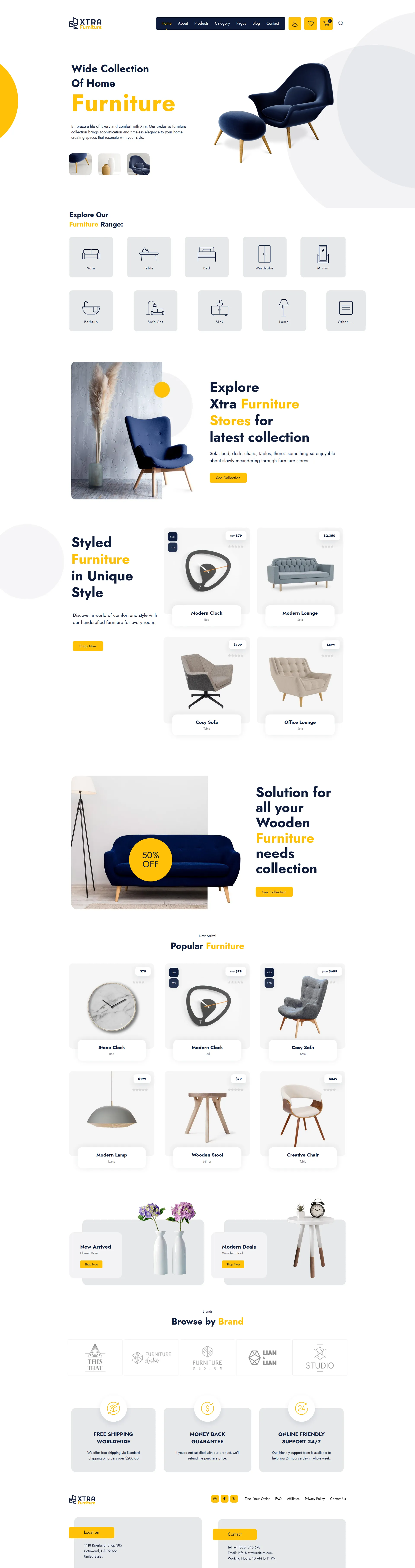 Modern Furniture Showroom Preview