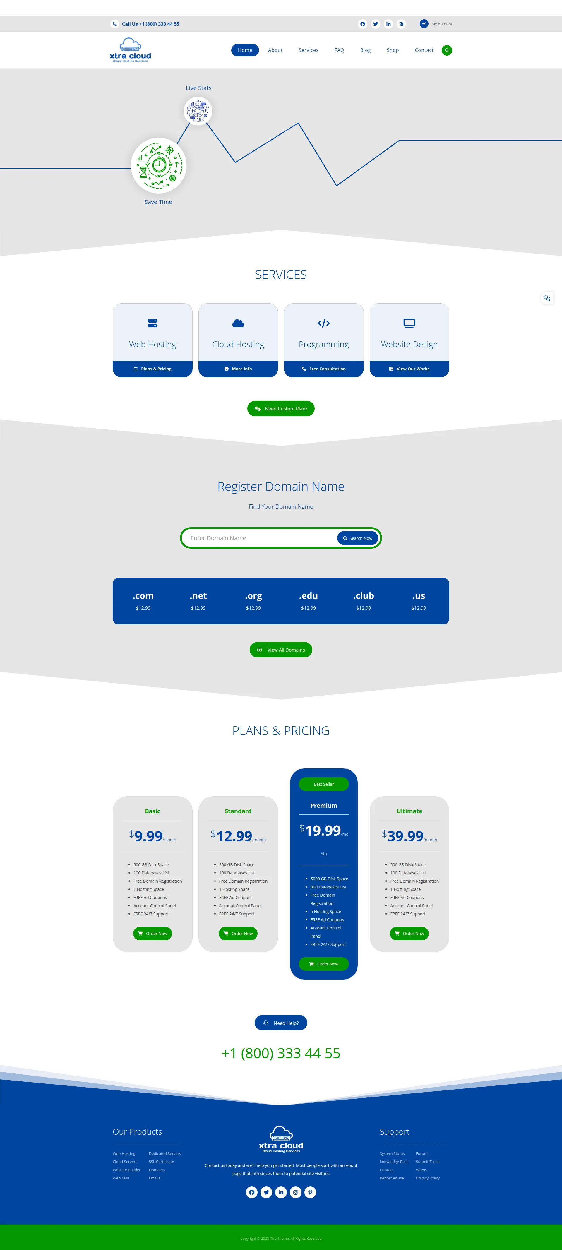 Web Hosting & Domain Services Preview