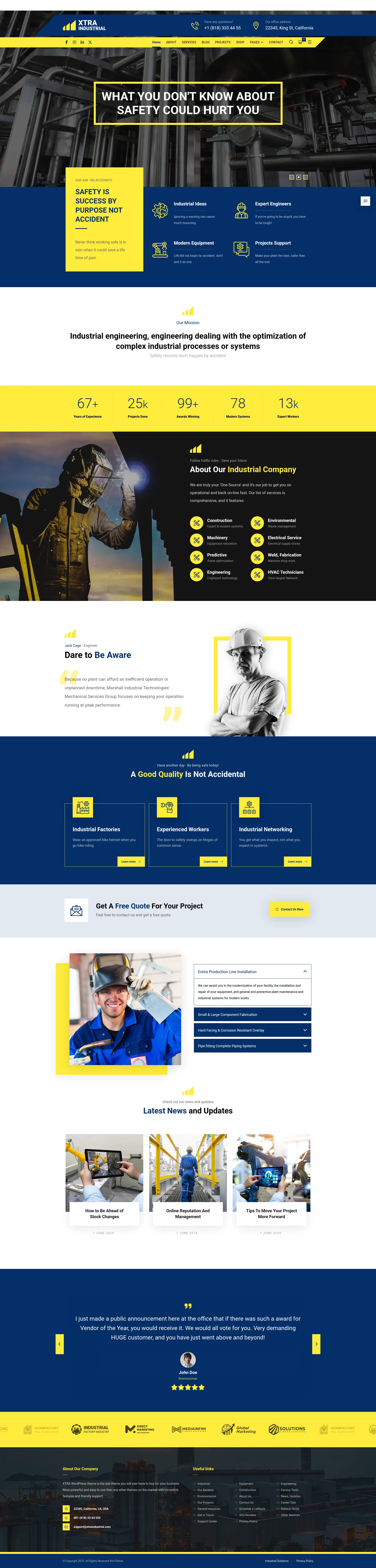 Industrial Services & Manufacturing Preview