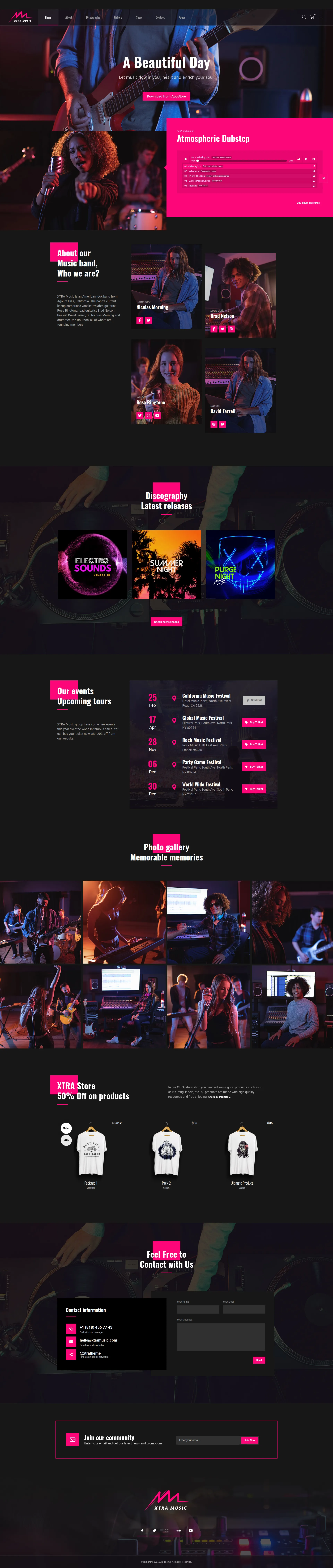 Band & Music Group Preview