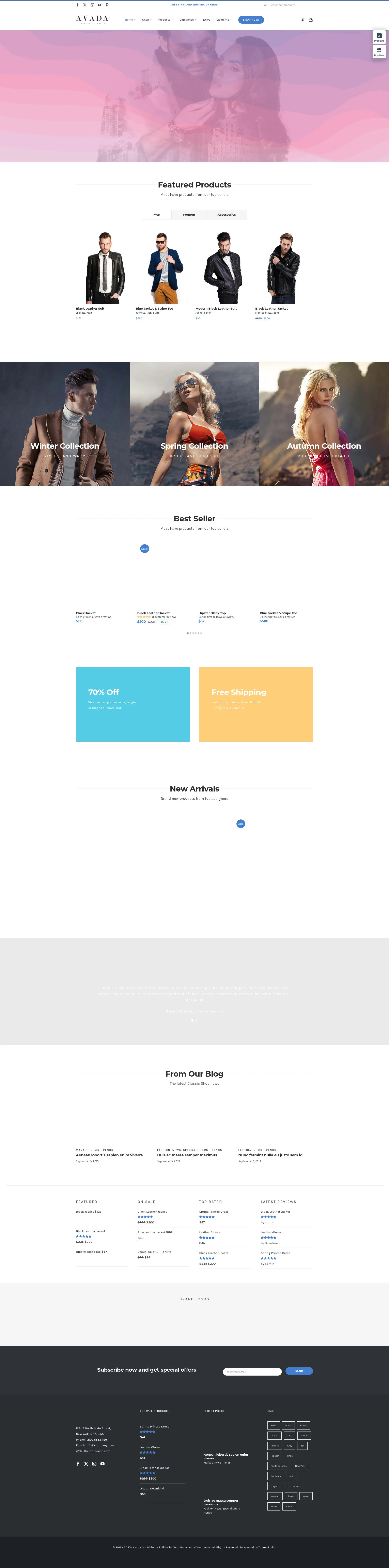 Classic E-Commerce Store Preview