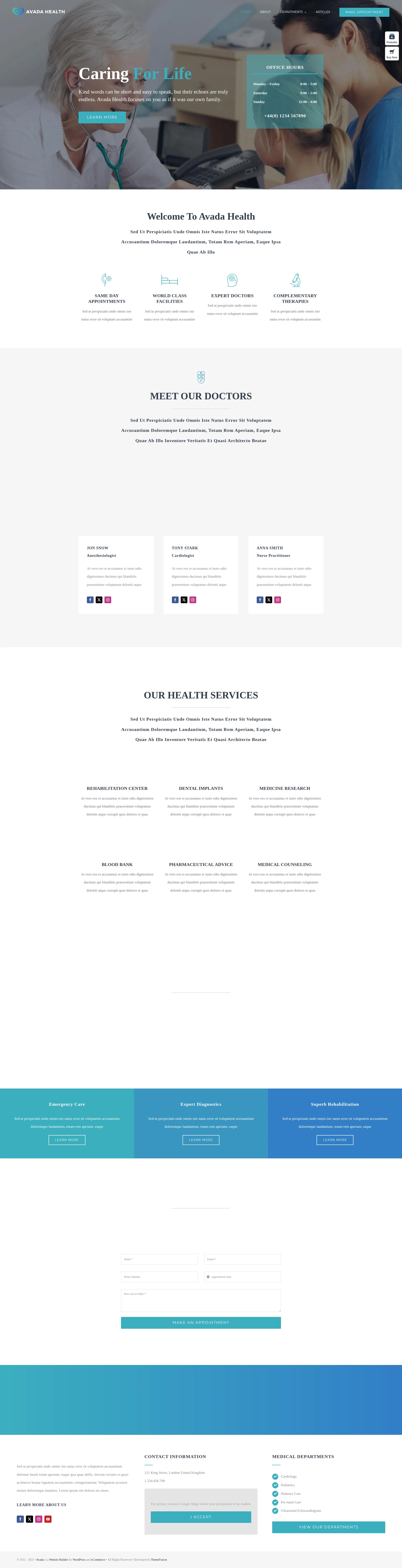 Avada Health Preview