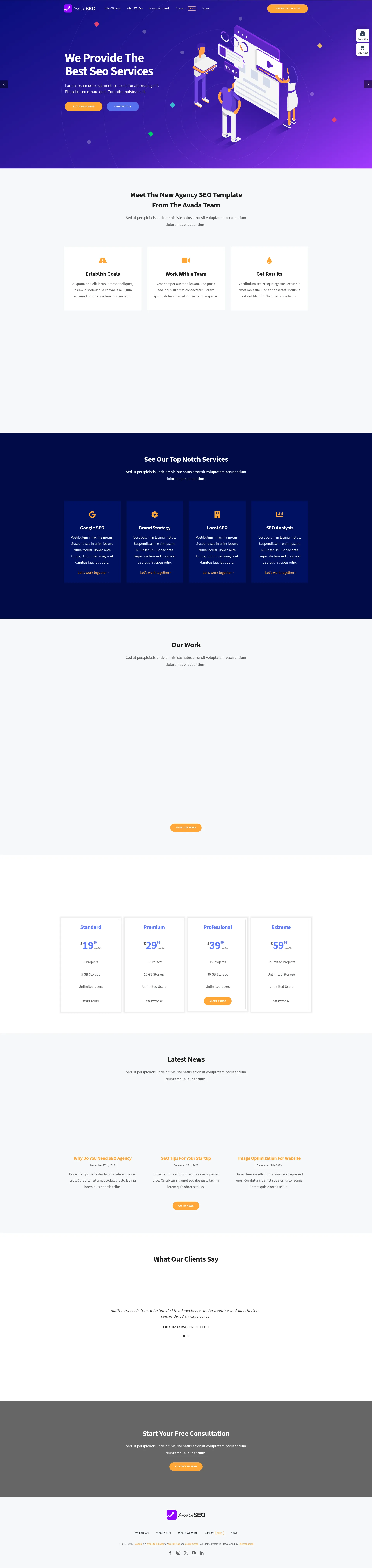Avada SEO Preview