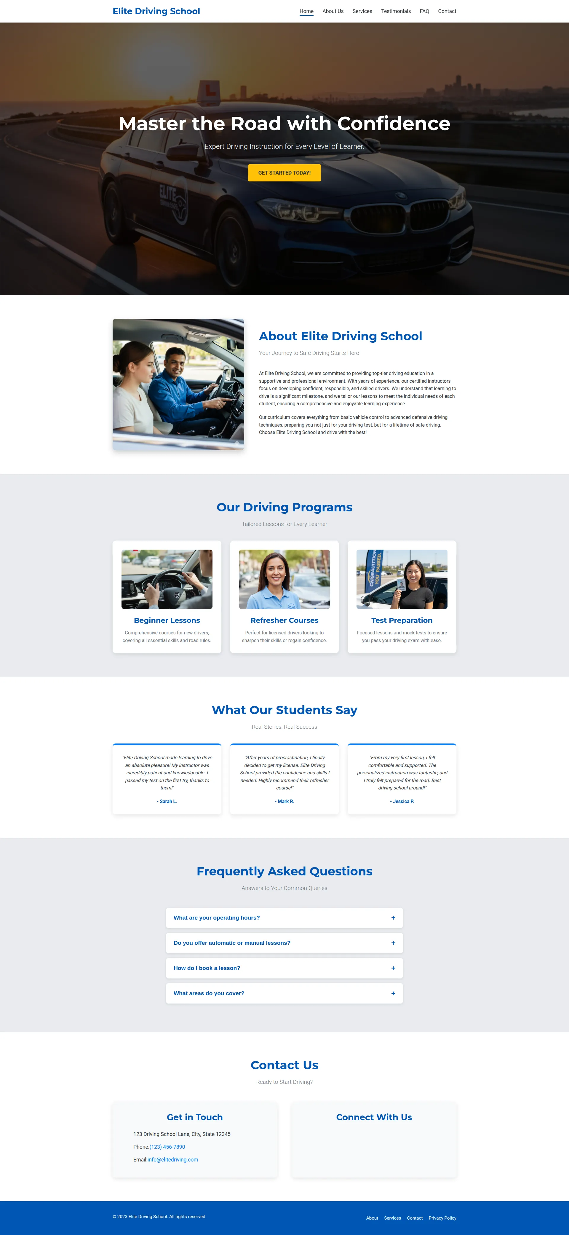 Drive Smart Academy Preview