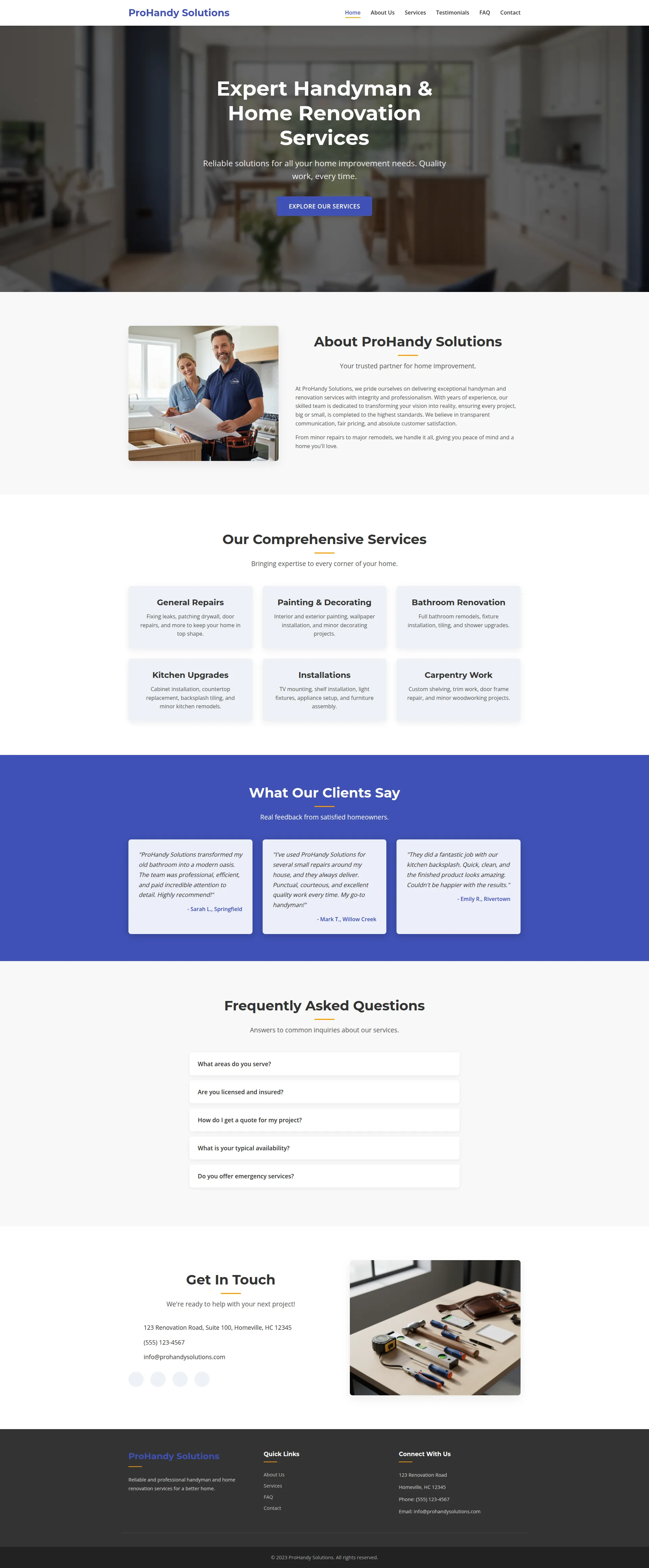 Transform Home Renovations Preview