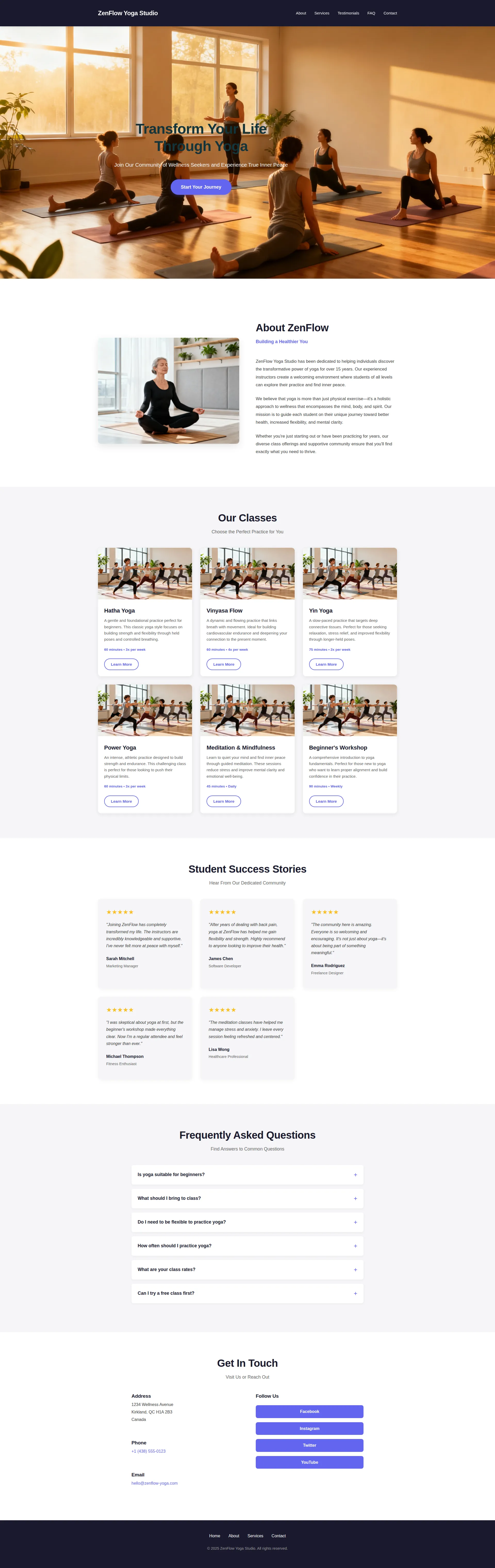 Hot Yoga & Fitness Studio Preview