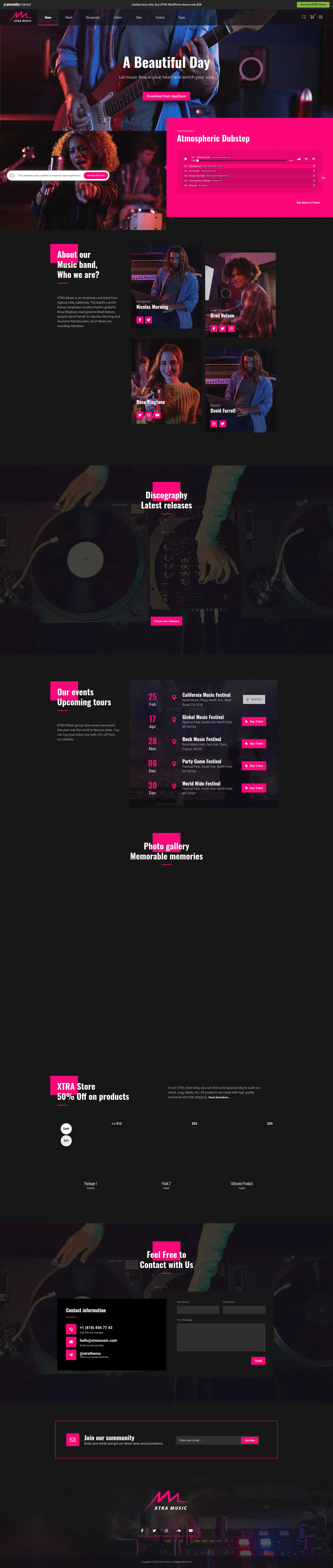 Xtra Music & Band Preview