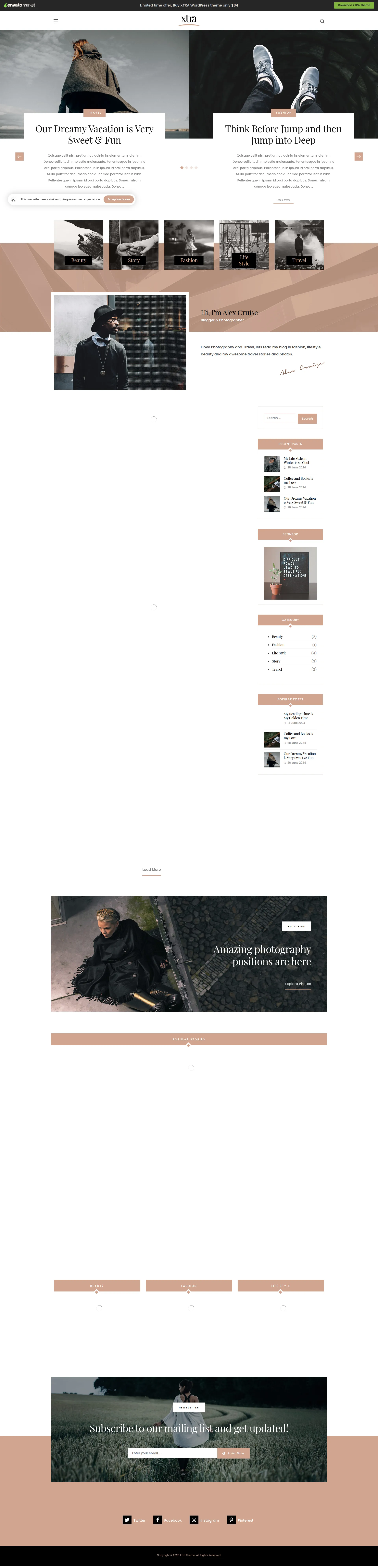 Xtra Personal Blog 2 Preview