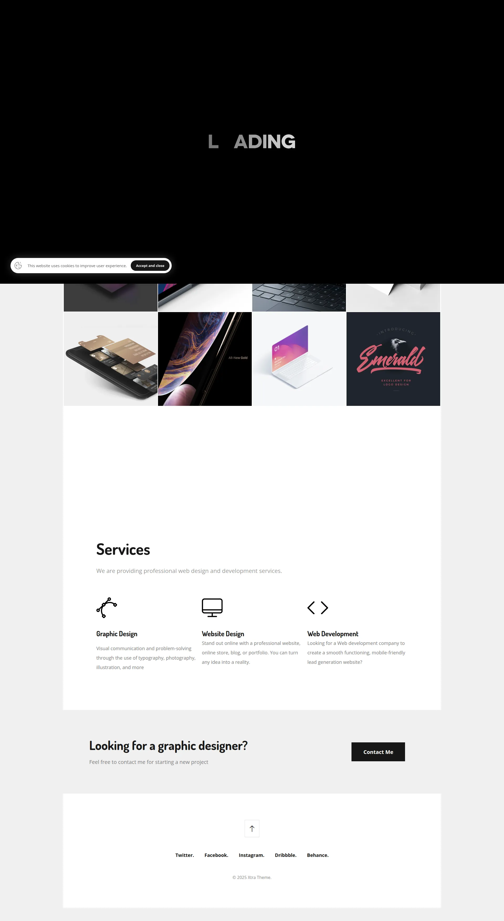 Xtra Portfolio Preview