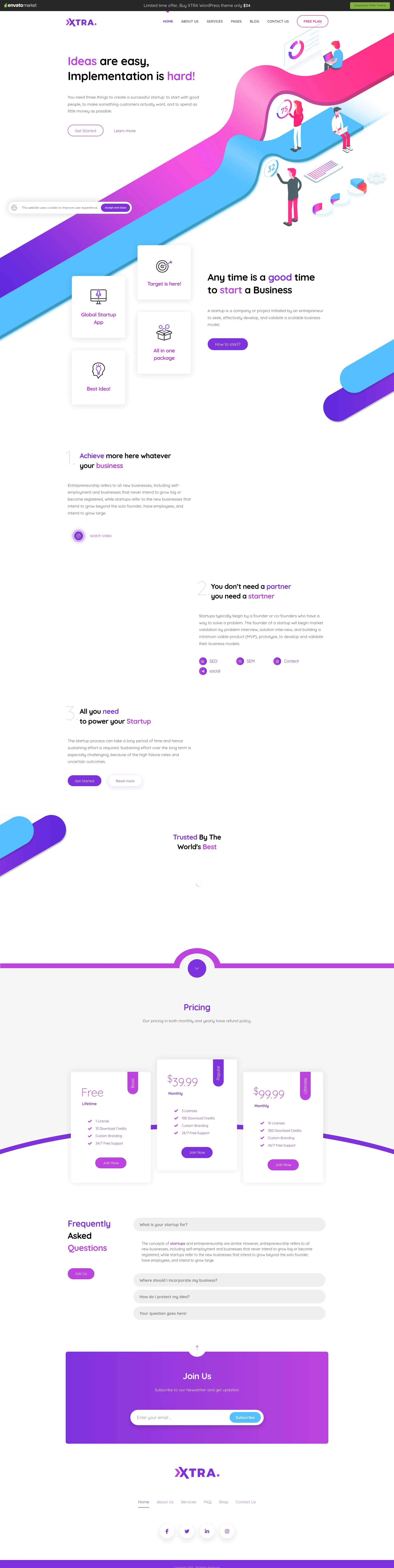 Xtra Startup Preview