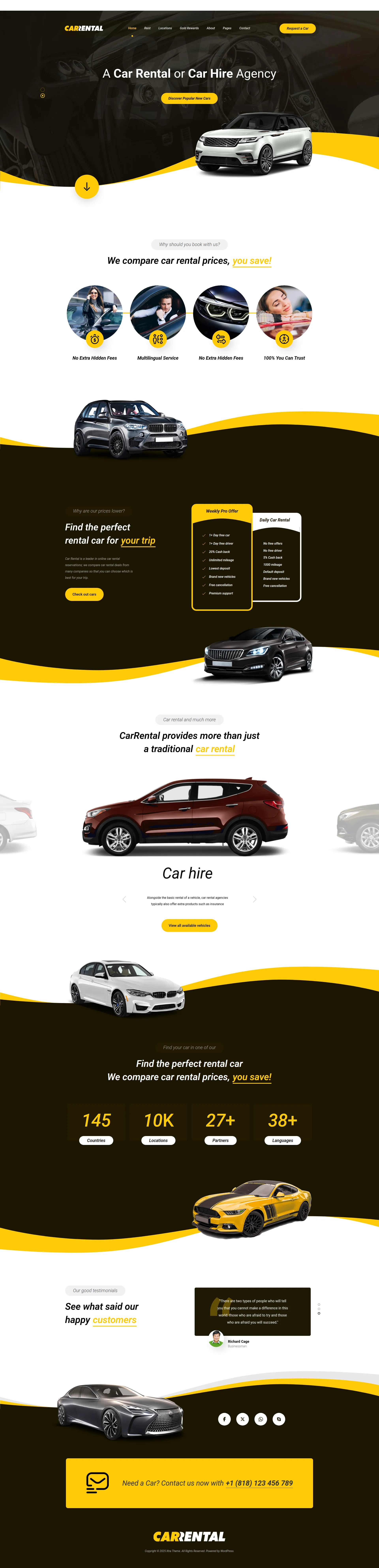 Car Rental & Leasing Services Preview