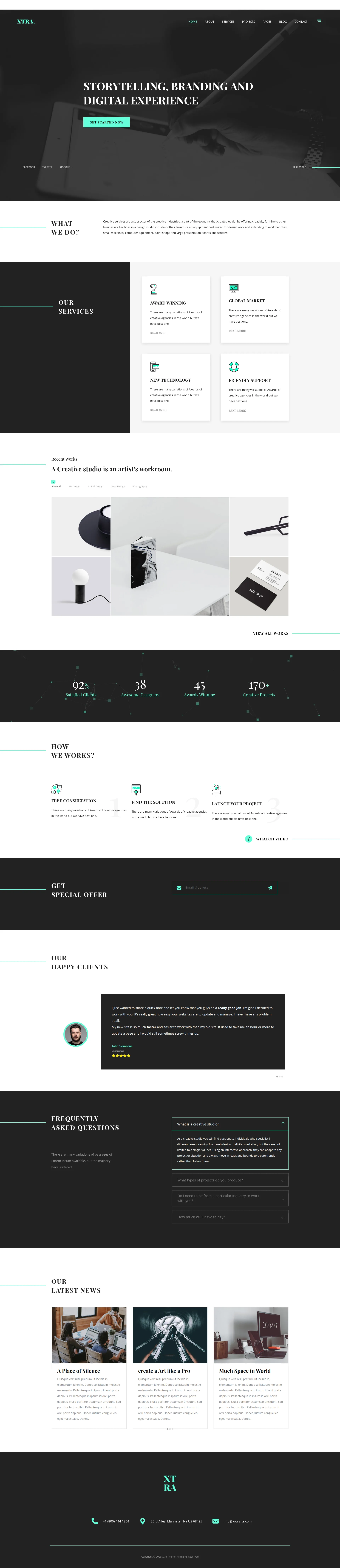 Creative Studio Portfolio Preview