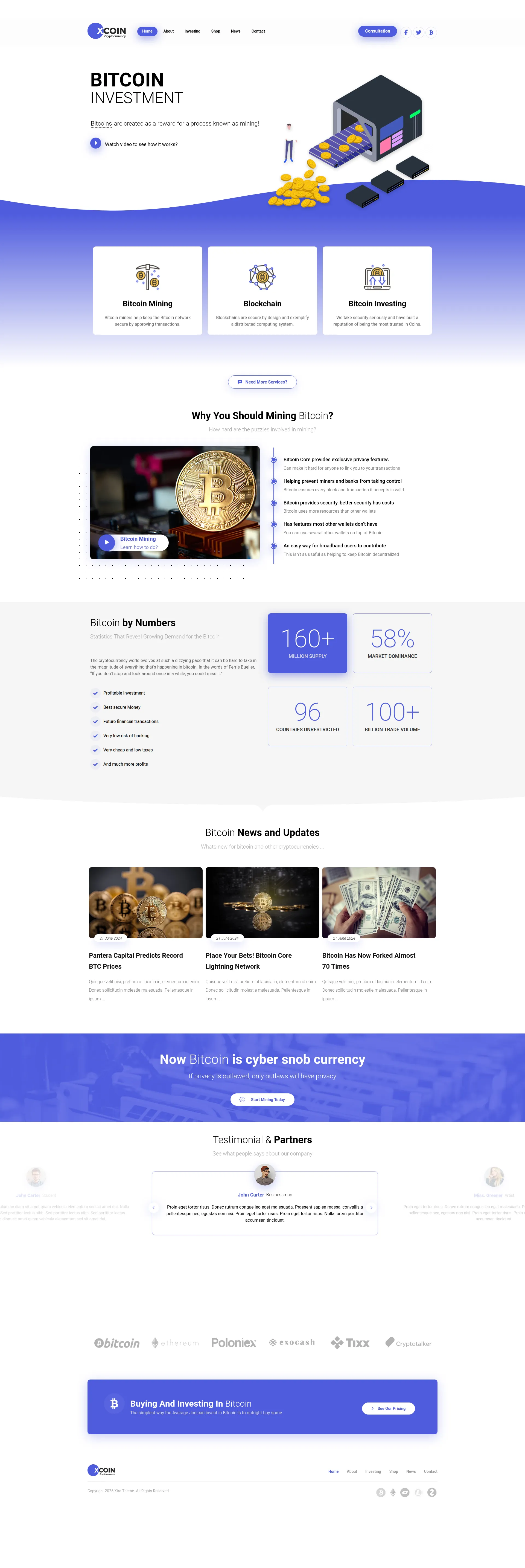 Cryptocurrency & Blockchain Preview