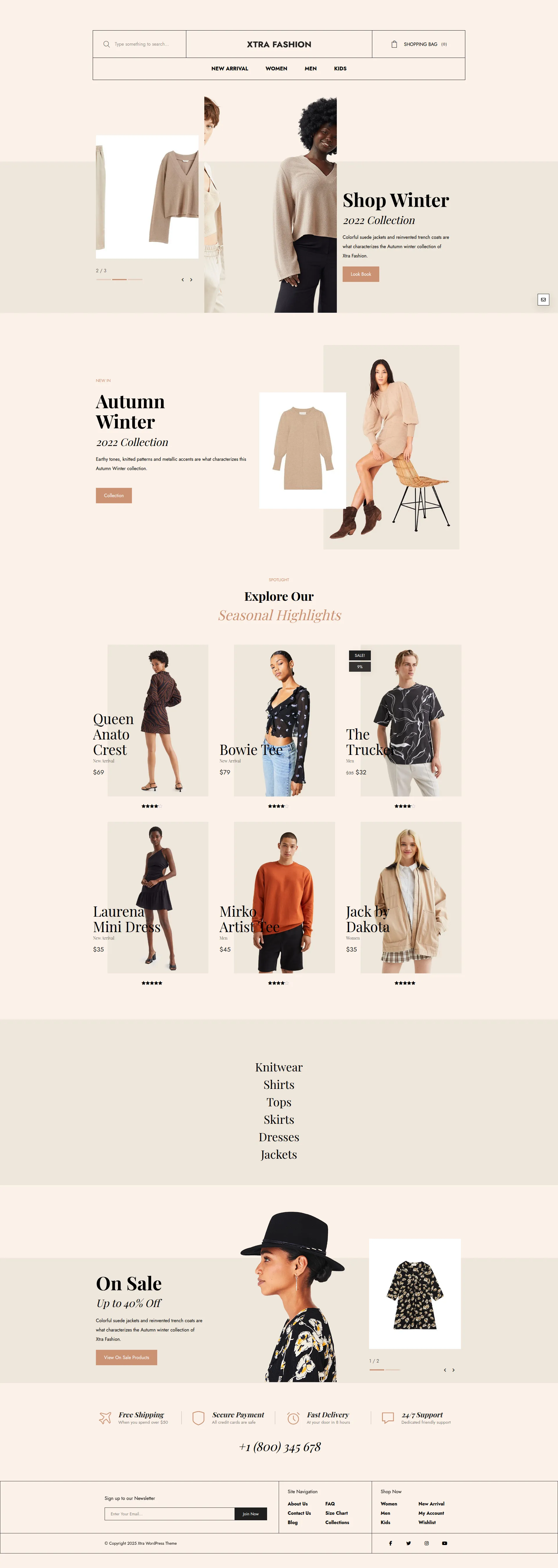 Modern Fashion Store Preview