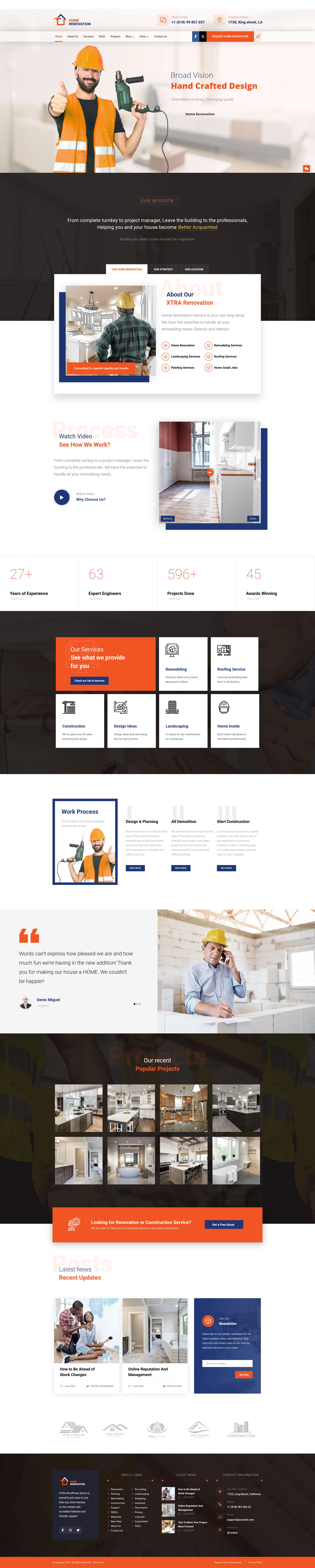 Home Renovation & Remodeling Preview