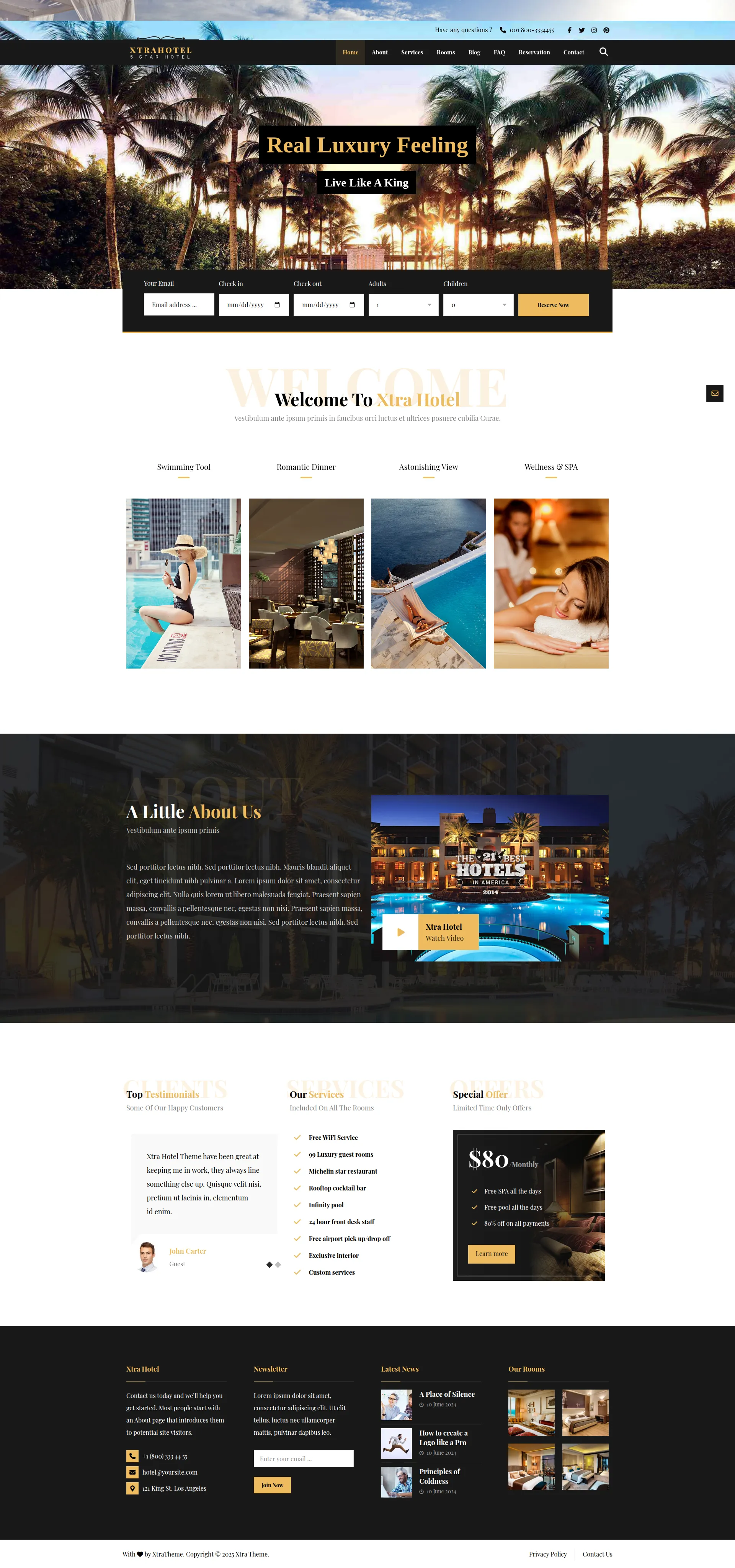 Hotel & Accommodation Booking Preview