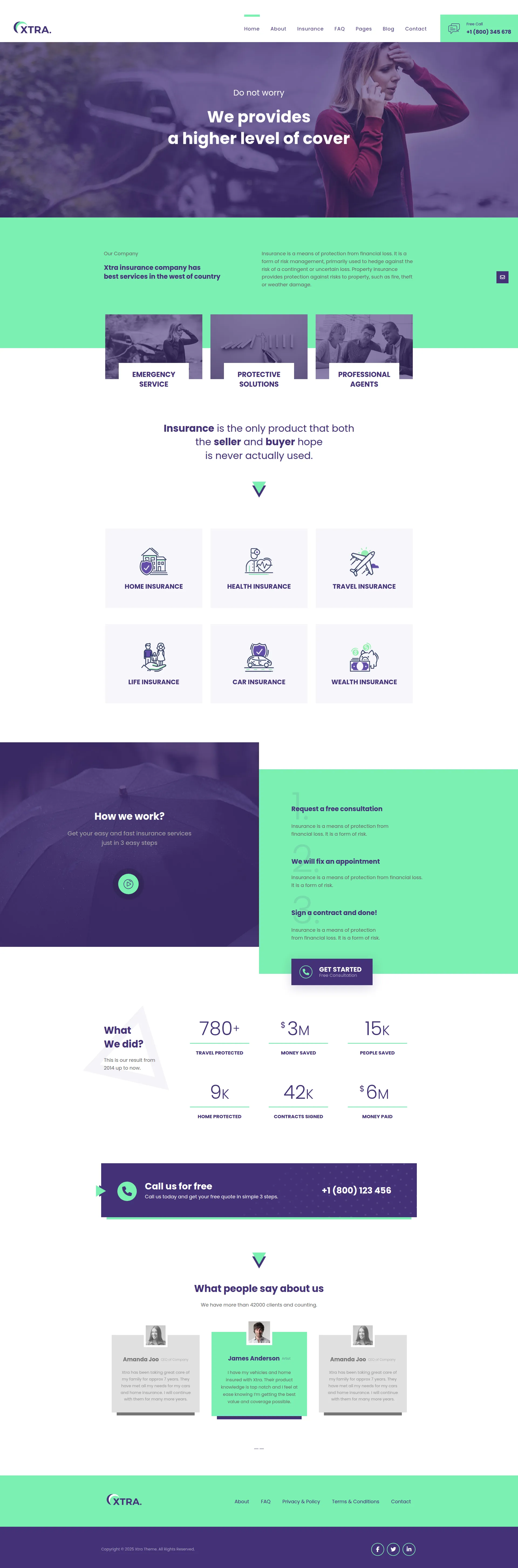 Insurance Company & Services Preview