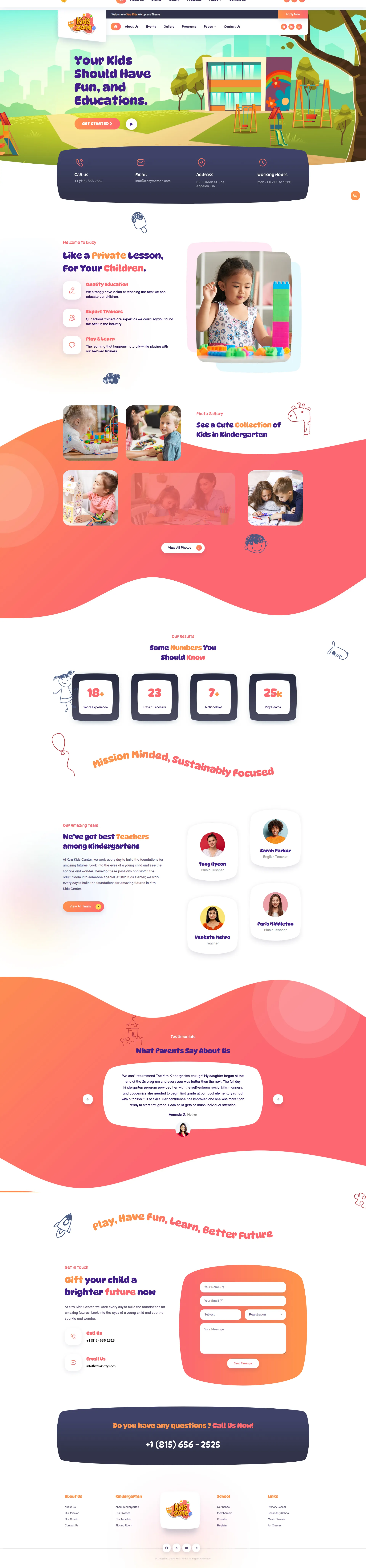 Children Activity Center Preview