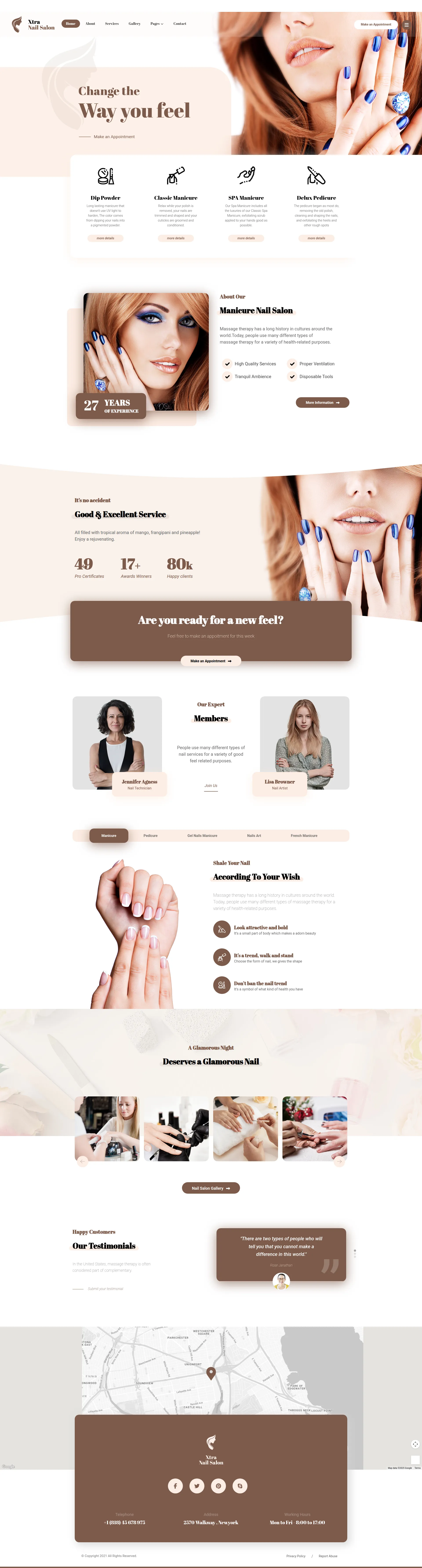 Nail Salon & Manicure Services Preview