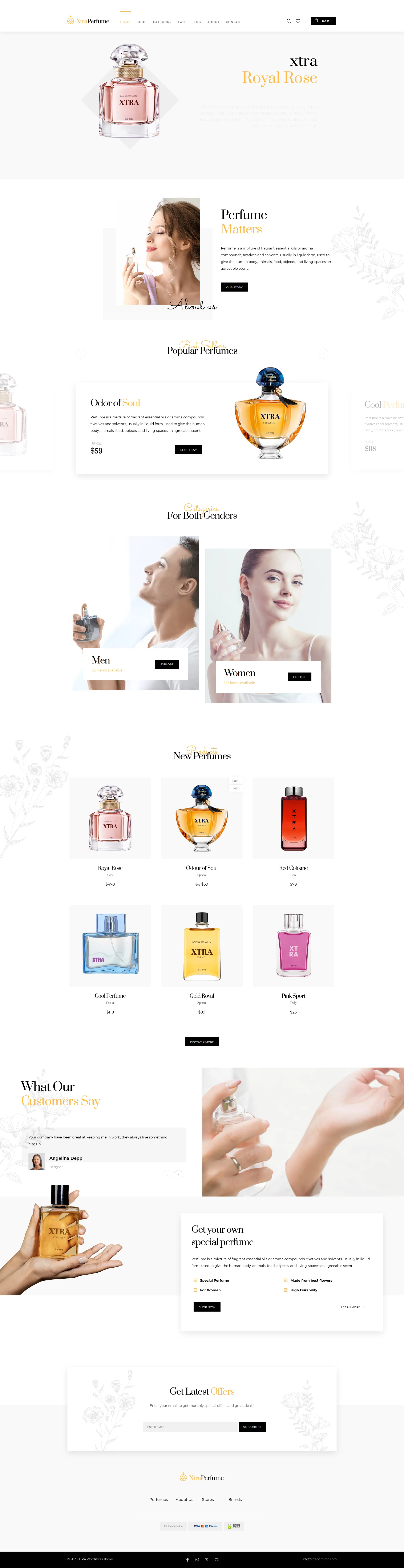 Perfume & Fragrance Store Preview