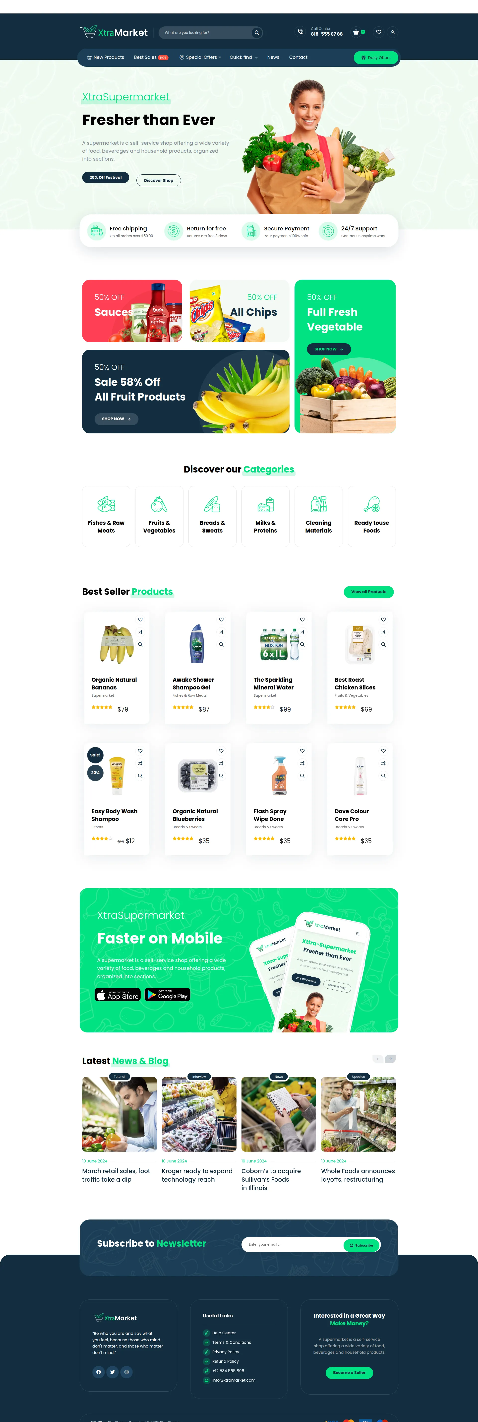 Supermarket & Grocery Store Preview